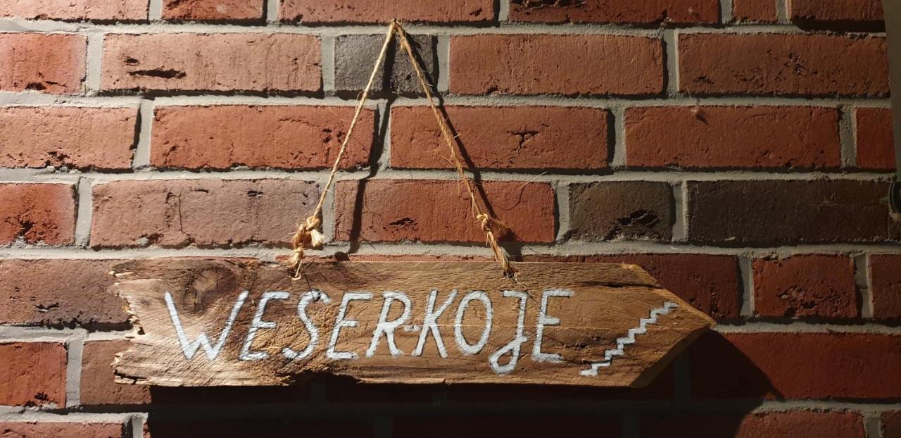 Weser-Koje Apartment Elsfleth ภายนอก รูปภาพ